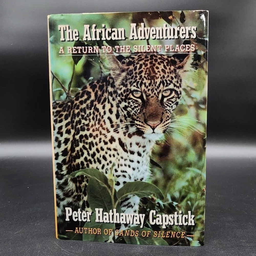 The‎ African Adventurers Peter Capstick Hardcover Book New Old Stk First Edition